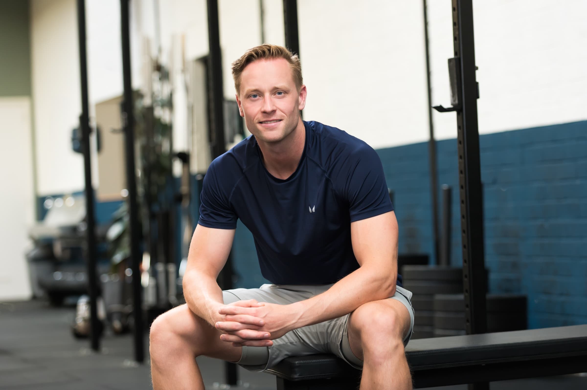 Jelle Stolk, personal trainer in Breda, in de studio aan de Marijke Meustraat